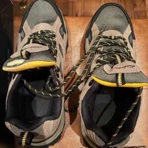 Eddie Bauer Black and Tan Athletic Shoes